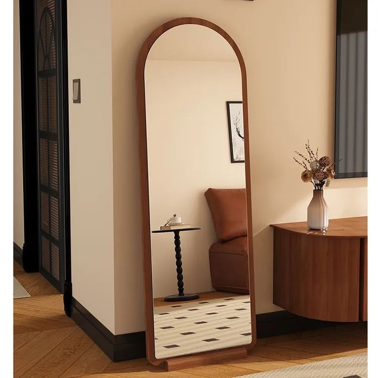 网红全身镜家用落地镜简约高清穿衣镜挂墙壁挂女生卧室试衣镜子