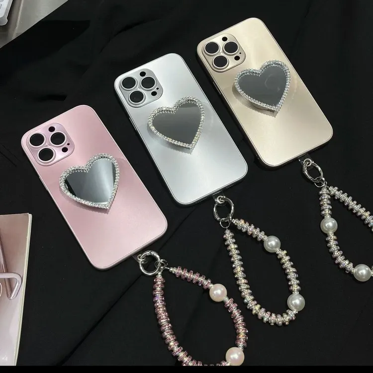 韩ins轻奢简约镜头膜iPhone15promax手机壳支架苹果14pro手提1312