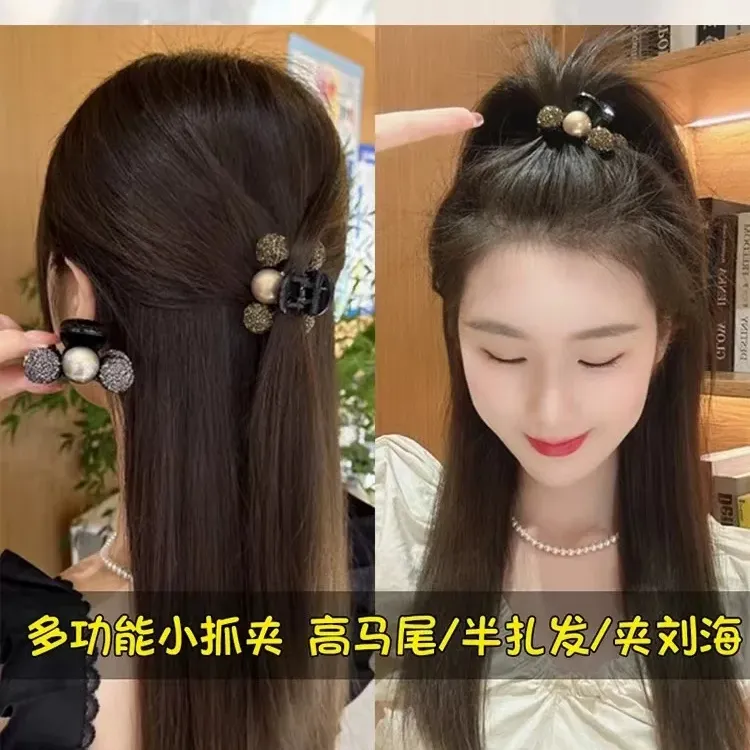 韩版可爱简约刘海小夹子顶夹发量少百搭发夹迷你小抓夹精致头发夹