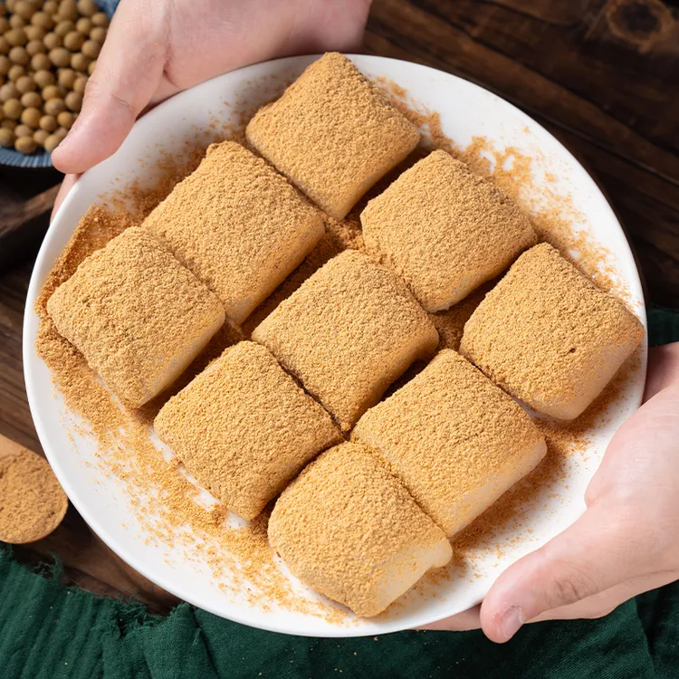 崔奶奶朝鲜手工打糕570g/袋 东北延边打糕糯米糕韩式糍粑配有豆面