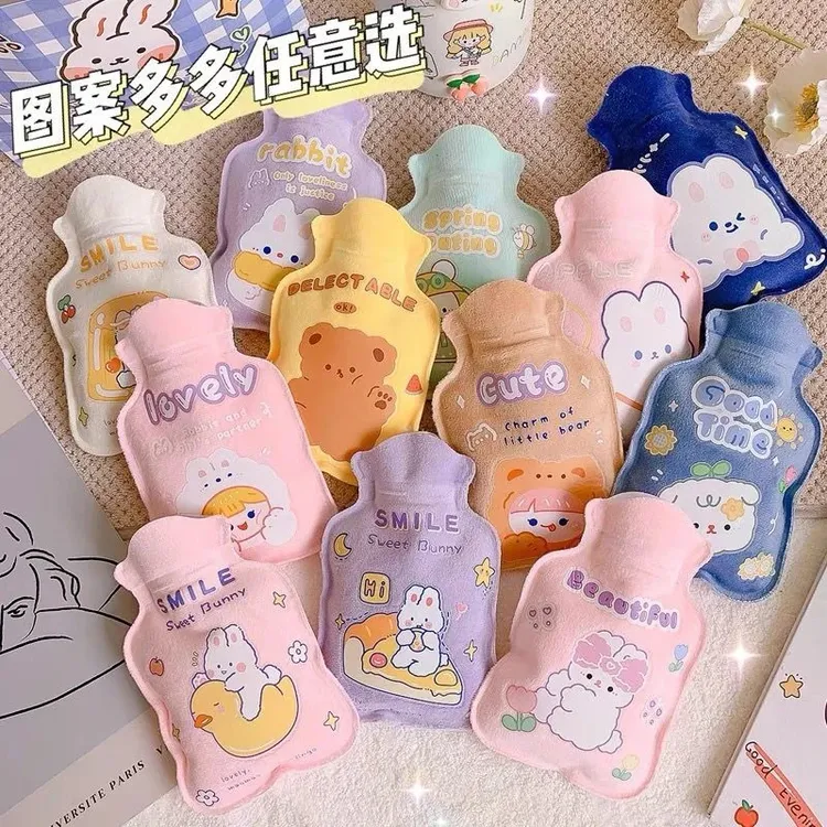 热水袋注水大小号冲水暖水袋女暖肚子热敷灌水迷你学生暖手宝暖宝