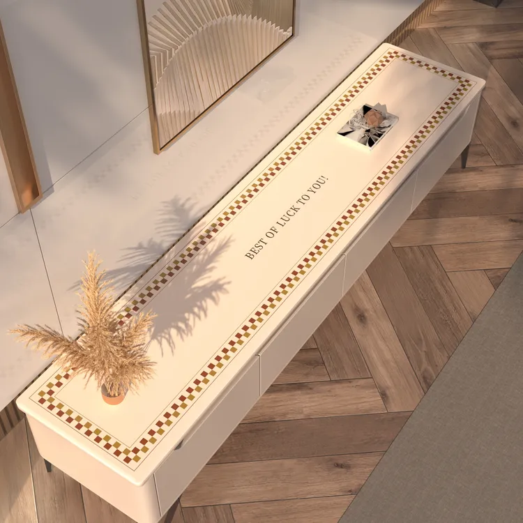 长电视柜台面垫子桌面垫长条垫防水防油餐边柜垫子台面保护垫鞋柜