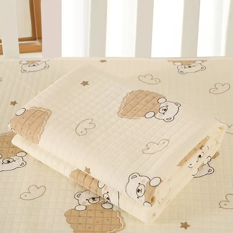 a类婴儿纯棉隔尿垫防水可机洗儿童宝宝四季双面防滑透气隔尿床垫