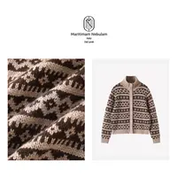 Maritimam Nebulam 【复古费尔岛】小立领费尔岛毛衣开衫 SZ784 