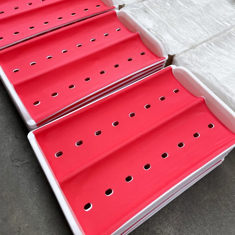 香蕉托盘垫子打包缓震垫保护垫棉垫流水线超市珍珠棉垫自粘垫红色