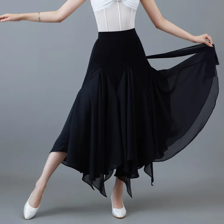 T&M Dancewear ｜翩翩起舞｜优雅气质摩登舞半身裙