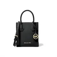 MICHAEL KORS MERCER小号琴谱手提包黑色 约15*6*17cm无吸扣