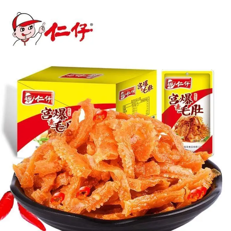 仁仔宫爆素辣条解馋网红休闲小时候食品即爽办公室麻辣爆辣辣条