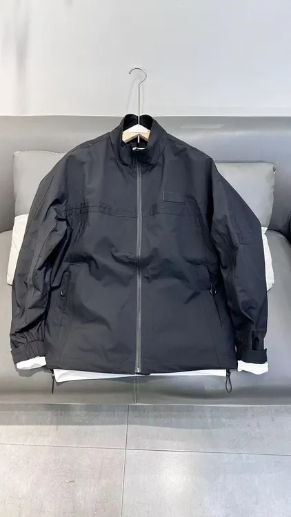 秋季新款半拉链立领套头夹克衫男韩版潮宽松百搭时尚休闲外套