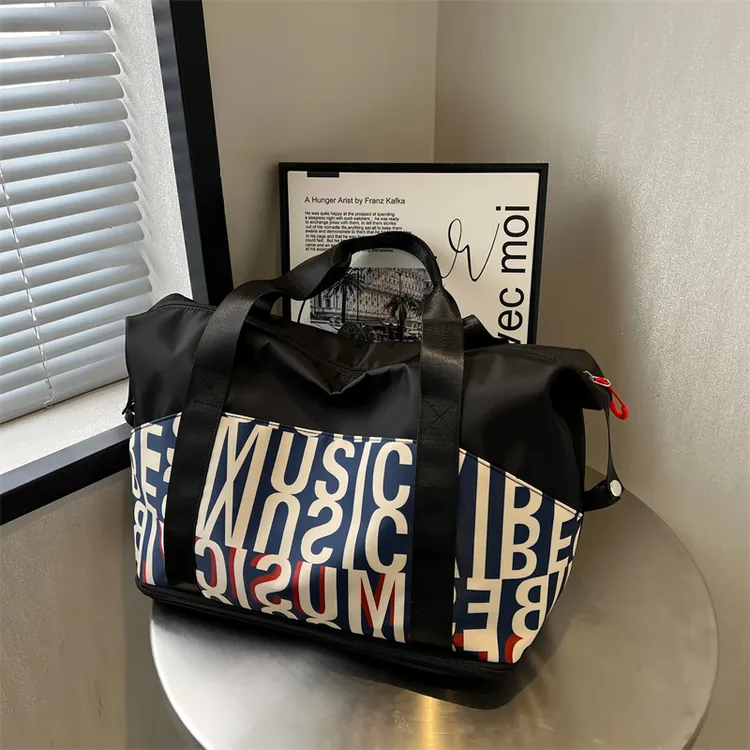 旅行包包包轻便收纳行李包新款女大容量便携休闲健身包男款