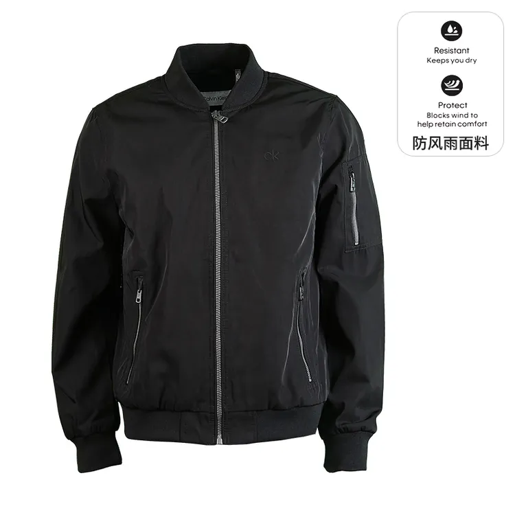 Calvin Klein/卡尔文·克雷恩CK休闲男士外套防水防风新款休闲夹克