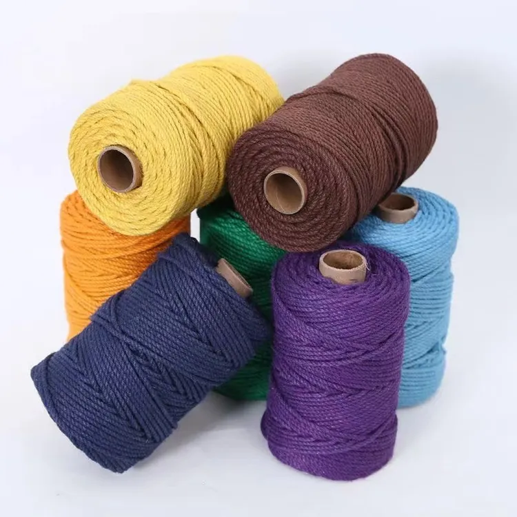 【青禾手工】手工DIY彩色麻绳编织专用麻线绳（±15克）