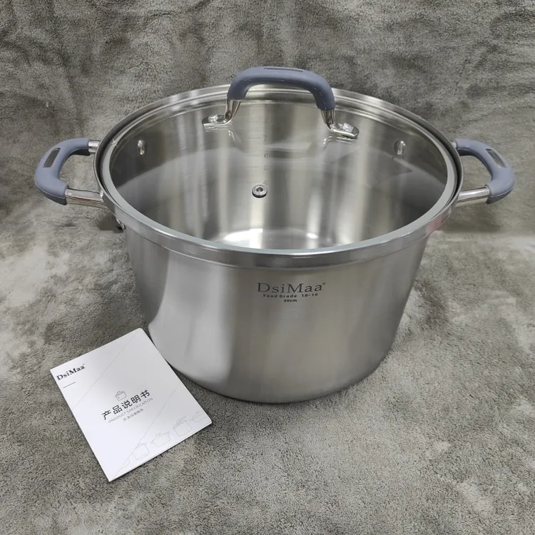 Dsimaa加厚18/10不锈钢30汤锅汤桶炖锅煲汤家用电磁炉通用燃气