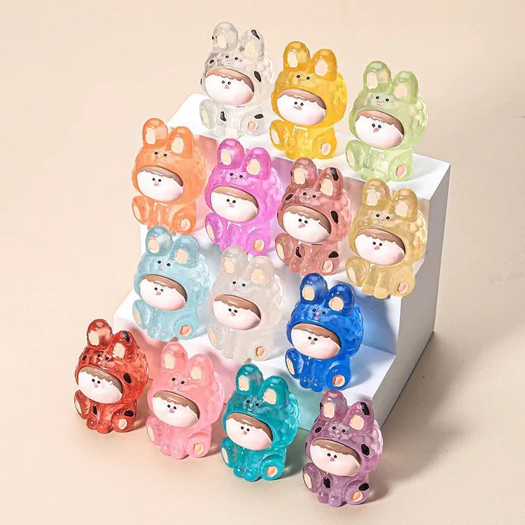 Diy 可爱树脂配件树脂摆件