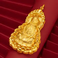合金吊坠 观音牌（编绳）