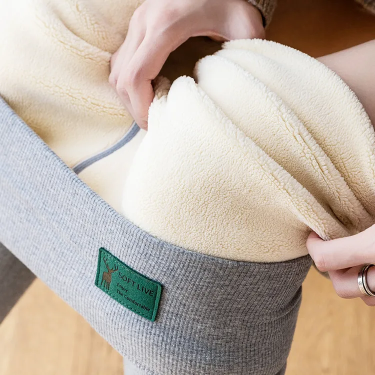 大码胖妹妹200斤冬季加绒加厚打底裤女外穿高腰保暖加长版高个子