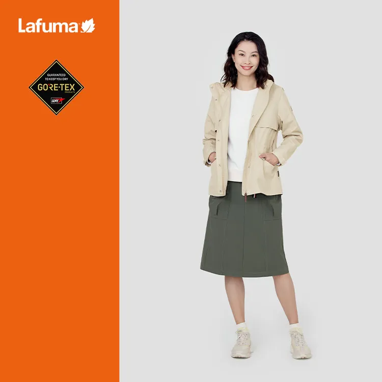 【黑标戈尔】LAFUMA户外GORE-TEX女士冲锋衣II级防风防水LFJA4AG16