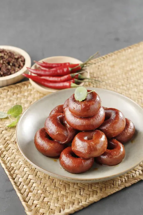 公主哥香辣圈圈肠250克装（口味微苦）顺丰包邮无赠送