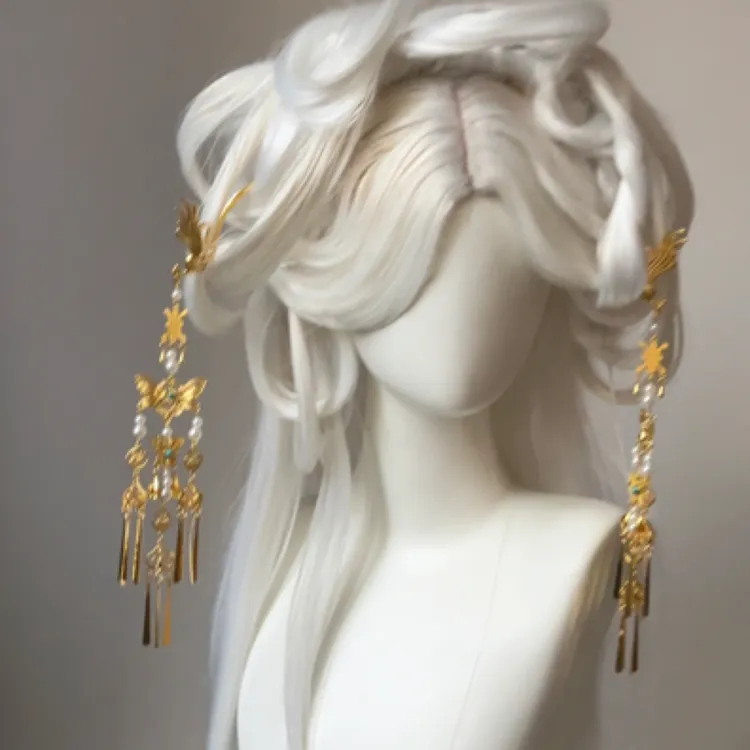 凤谛良缘凤钗步摇 古风汉服步摇发簪配饰