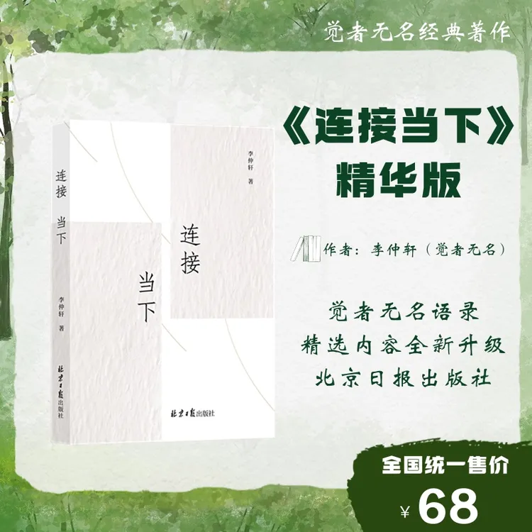 《连接当下》觉者无名 李仲轩 著作 活在当下是改变的开始
