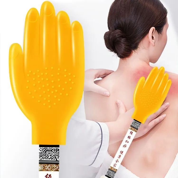 硅胶拍痧板手掌捶背器敲拍打王洪刚扣痧拍砂板经络拍打板按摩神器