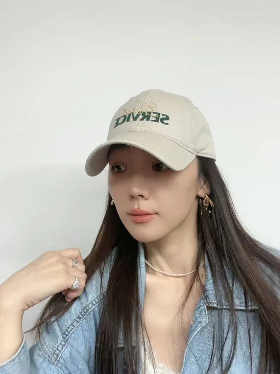 A3MAOWO【SERVICE字棒球帽】刺绣鸭舌帽帽子ins风帽休闲百搭大牌