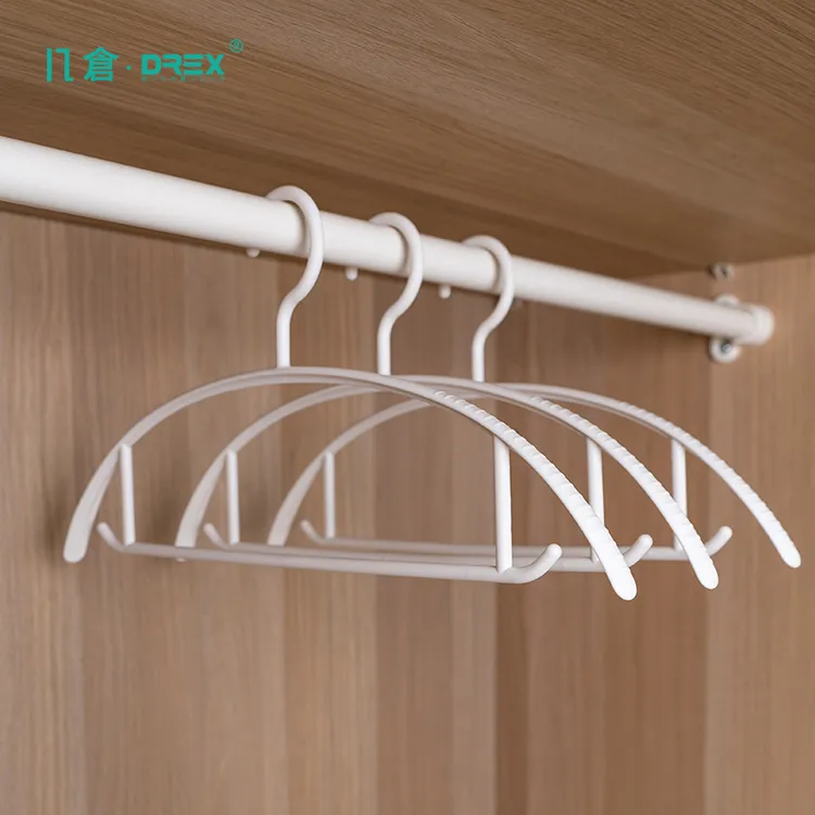 无痕衣架家用防滑挂衣架多功能晒衣架不鼓包塑料衣架衣柜
