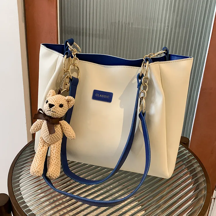 Viney真皮包包女包托特包2025单肩包大容量生日圣诞礼物送女生