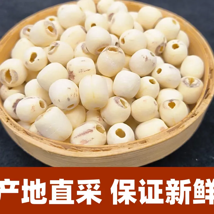 洪湖莲子原色新鲜农家特产颗粒饱满绿色营养香甜生态原料
