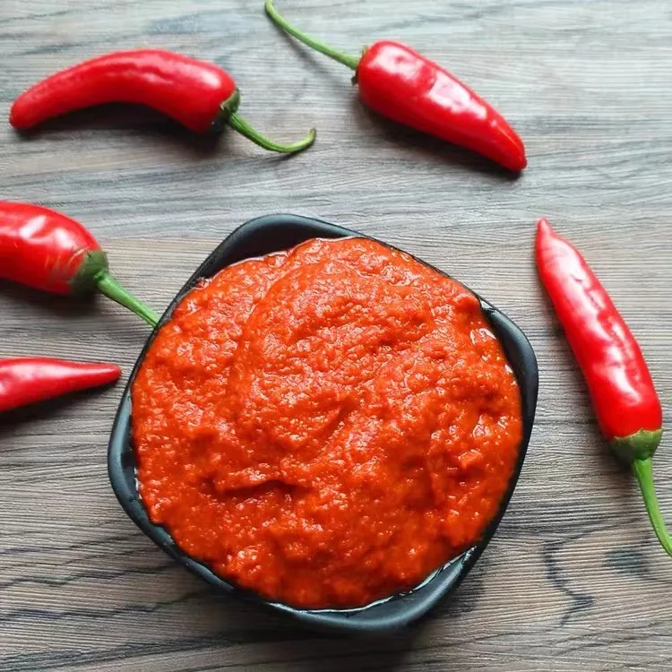 岳西特产 石磨辣椒酱 凤娥奶奶制作