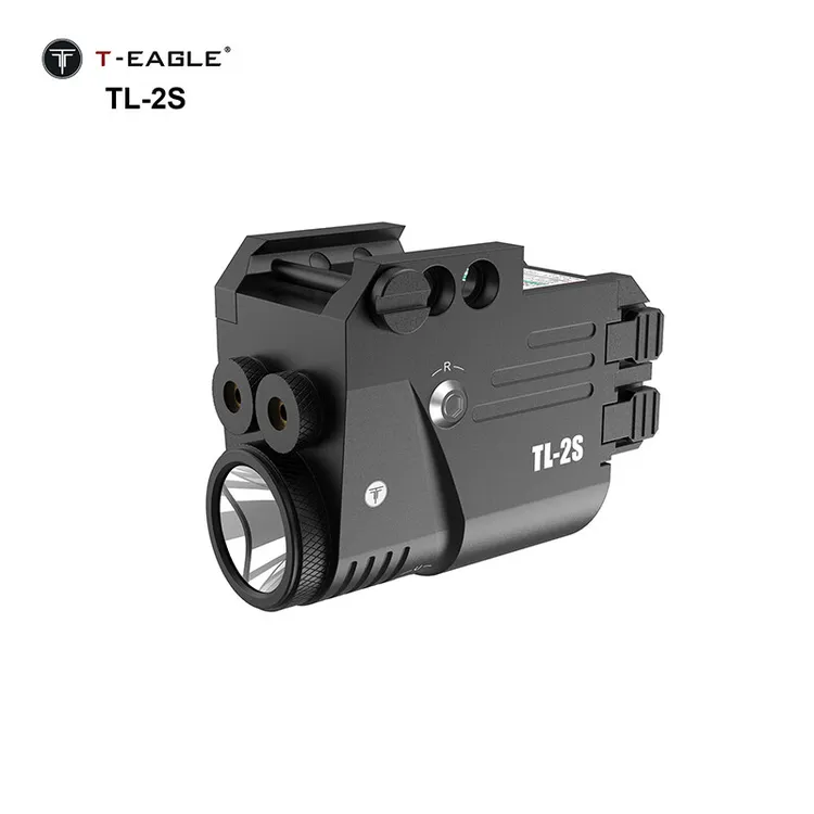 突鹰光学小型强光战术手电户外充电红绿激光超亮600流明专业战术