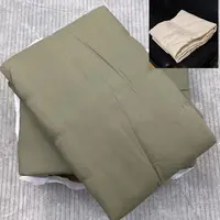 库存军绿色棉被学生宿舍单人被棉花被热熔被