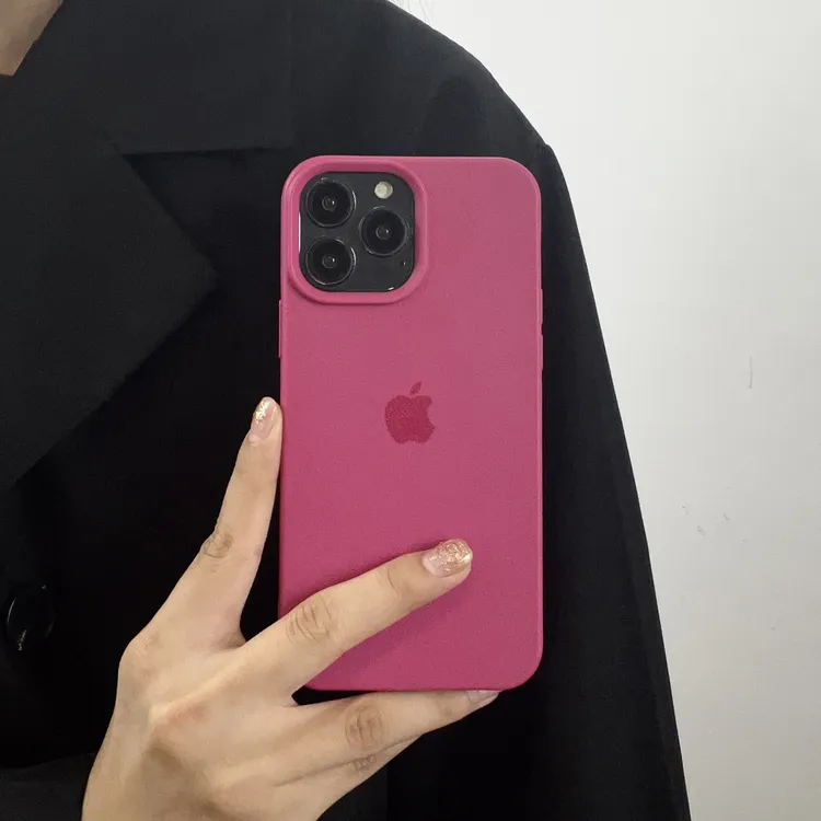 高级感荔枝皮纹适用于苹果15手机壳iPhone14promax全包13防摔12软