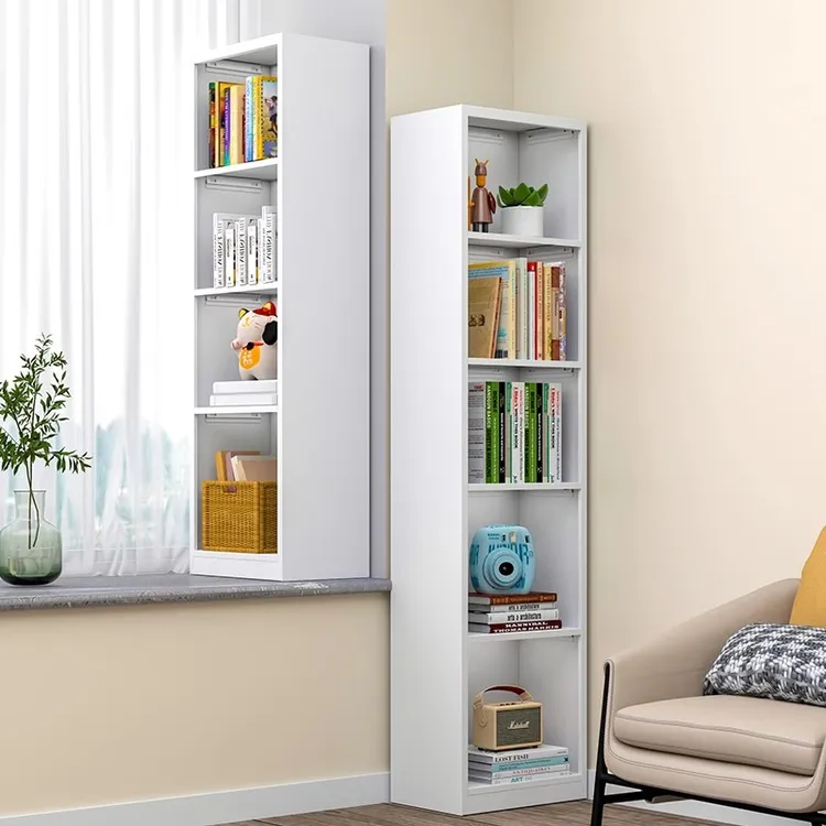 飘窗书柜收纳柜家用多层置物架客厅阳台书房书架储物架钢制落地