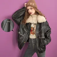 妖精的口袋 面冷心热 美式复古百搭外套女2025秋季新款宽松上衣潮