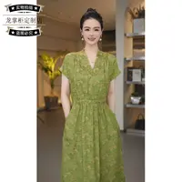 【龙掌柜Ⅴ】25夏季新款简约气质显瘦连衣裙时尚女装连衣裙W89002