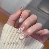 鳍曳波生 温涵 预售 此度 中椭圆 长椭圆 长梯 手工穿戴甲10片