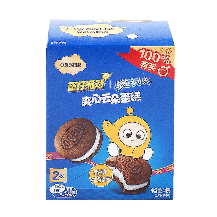 奥利奥夹心云朵蛋糕44g香草牛乳味