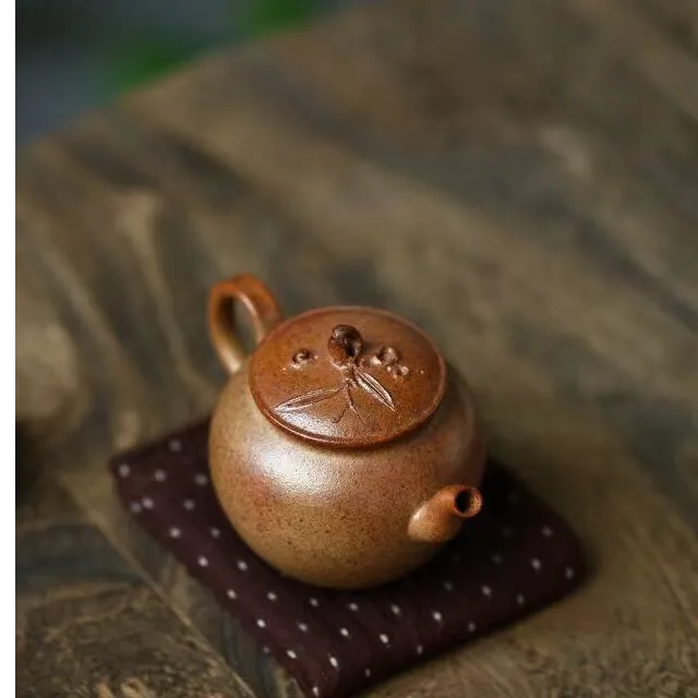 【合一茶器  文人器】柴烧小团圆 70CC