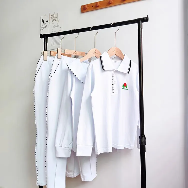 汕头市潮阳实验学校秋季校服潮实秋服长袖T初中高中小学生