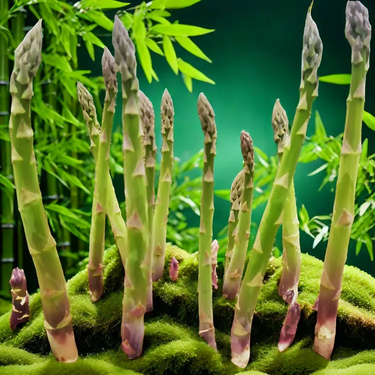 芦笋苗绿色紫色芦笋种苗四季种植芦笋根苗蔬菜苗阳台盆栽绿植食用