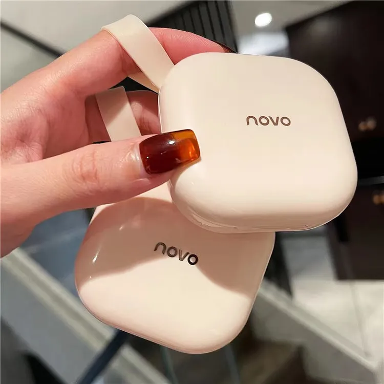 novo粉饼定妆粉干粉控油持久防水防汗不脱妆外出便携补妆学生平价