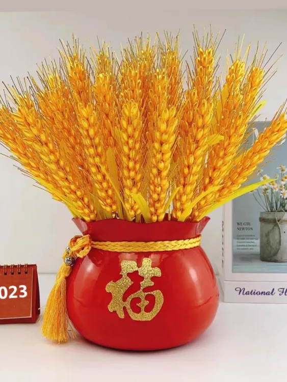 【班班精选】黄金稻穗麦穗材手工DIY创意桌摆礼品摆件材料包