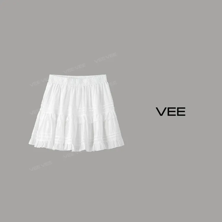 VEE【小天鹅】提花短款蓬蓬裙