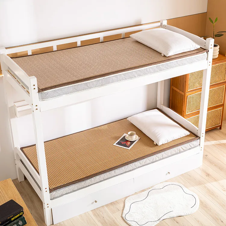 可折叠学生宿舍凉席床垫午睡垫子榻榻米地垫席子单人地上睡觉垫子