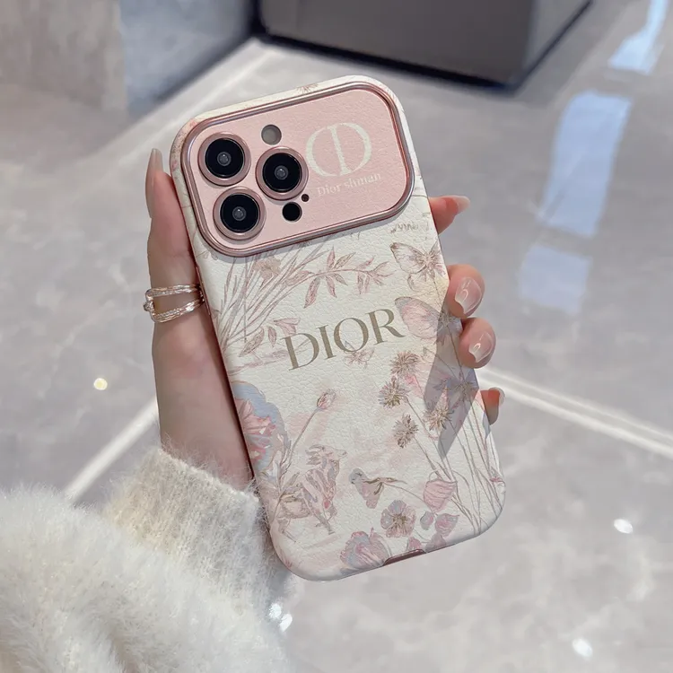 高质感皮质适用苹果15手机壳奢华轻薄12防摔iPhone13个性网红潮套