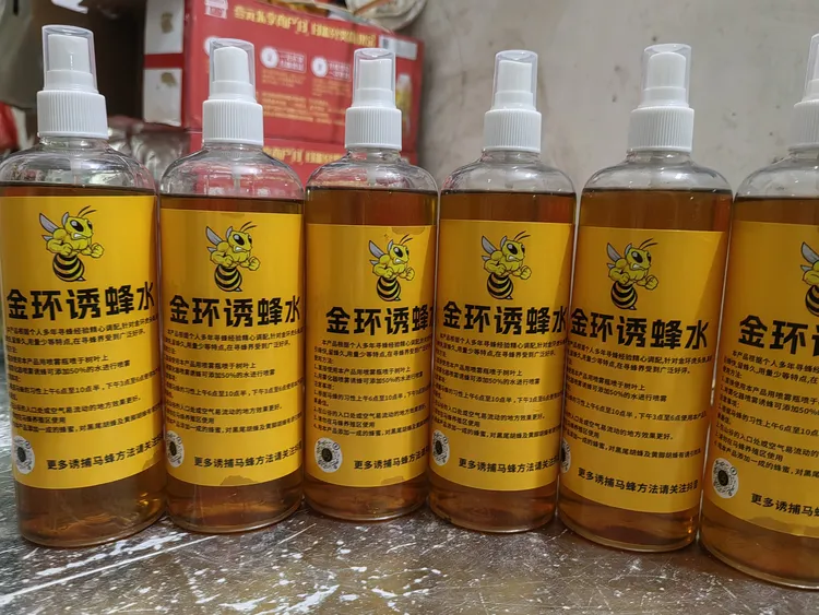 金环虎头蜂诱蜂水胡蜂马蜂诱蜂水自带喷头