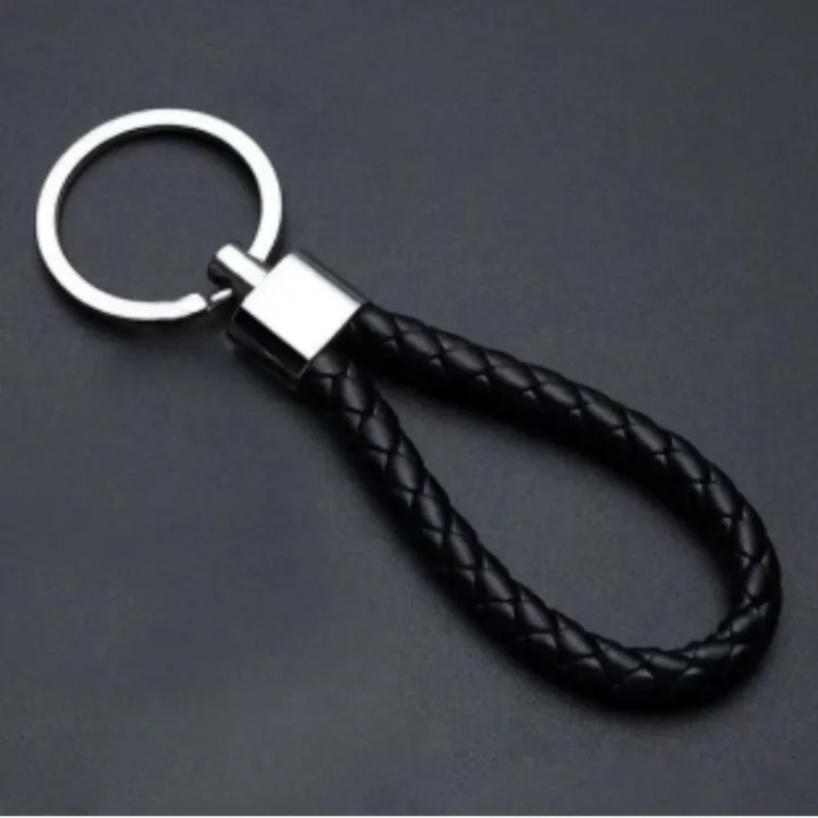 手工编织皮手绳钥匙扣