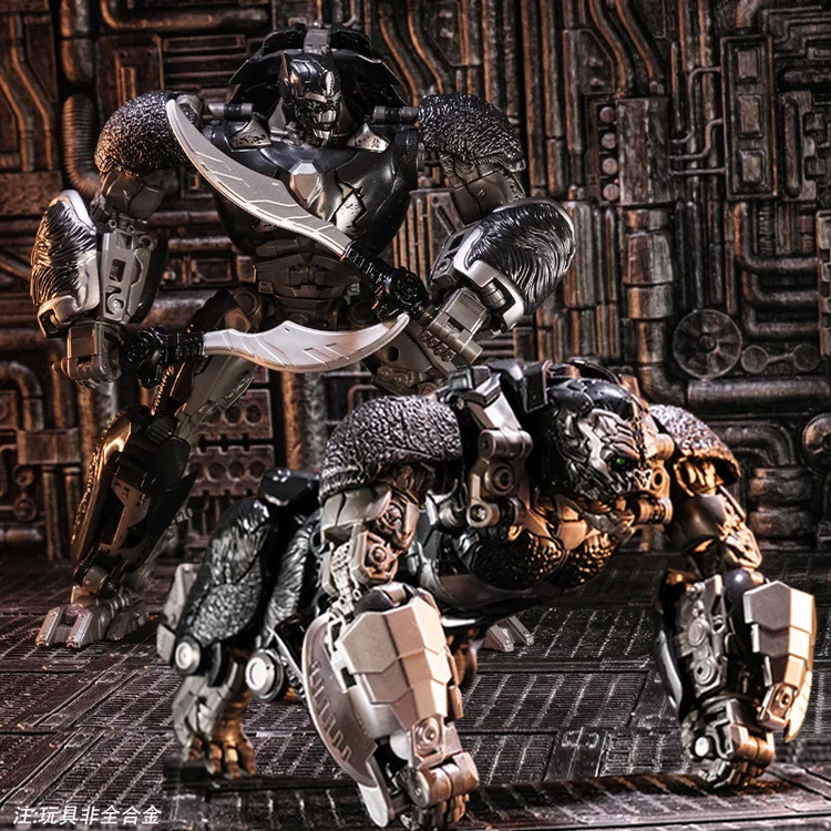 儿童变形玩具机器人猩猩队长金刚超能勇士擎天大圣男孩可动模型