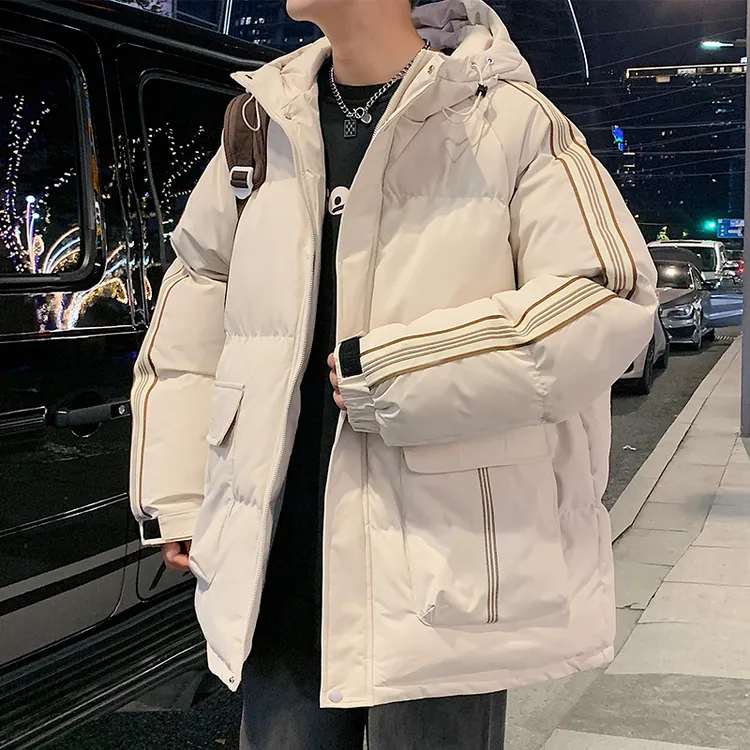 玛斯柏棉衣男士外套秋冬季新款潮牌防寒加厚保暖棉袄子男女生棉服